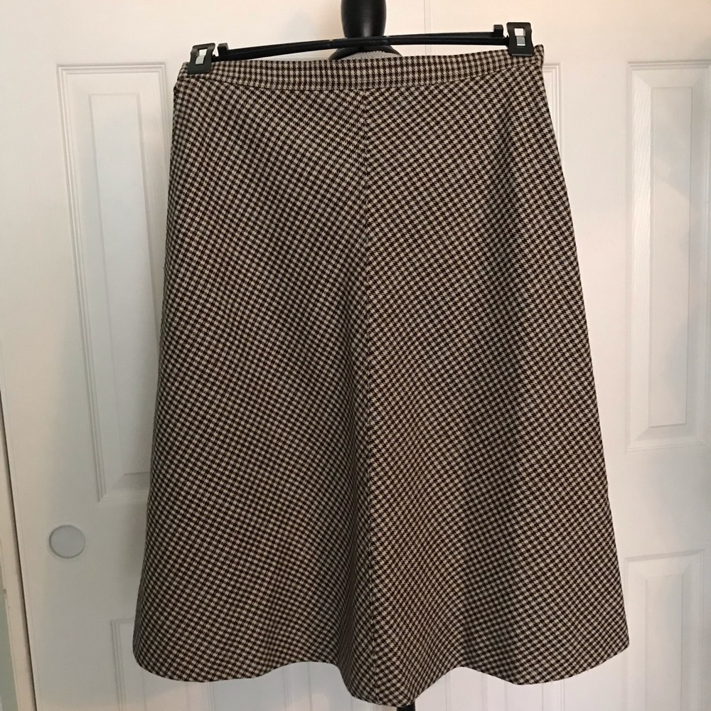 Vintage Calvin Klein Houndstooth Skirt